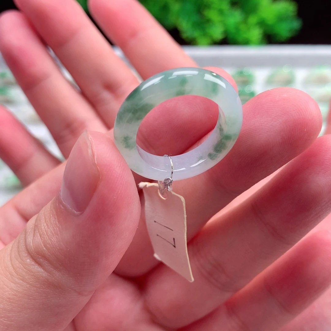 未镶嵌戒指翡翠天然