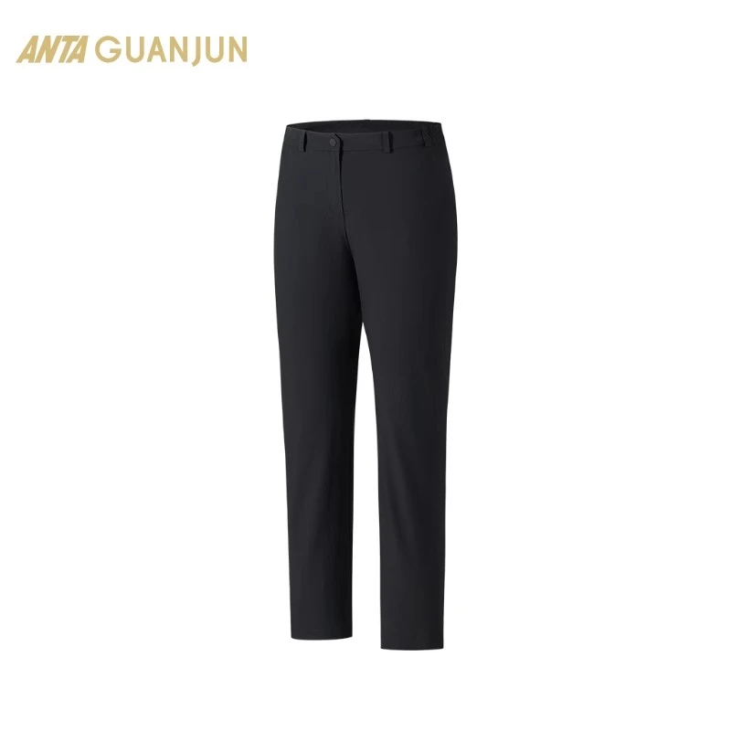 安踏冠军全天候系列通勤随型裤防泼水女士夏季休闲长裤162520501