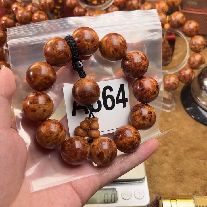 柏木（崖柏）手串/手链2.0金刚骨料