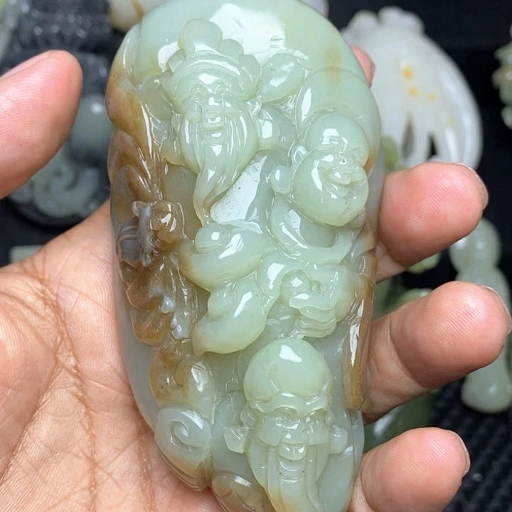 颈饰未镶嵌和田玉