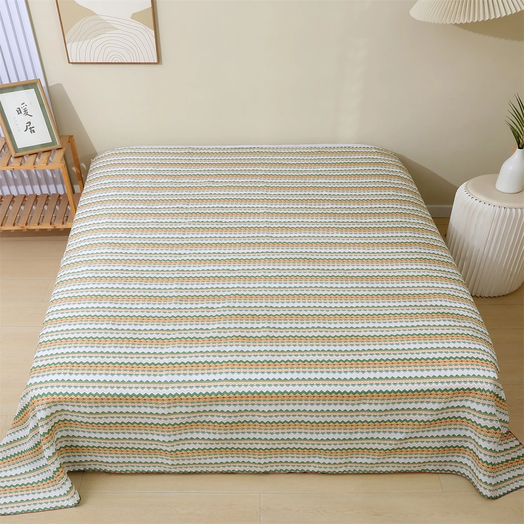 床单单件斜纹棉双人床单四季通用男女家用柔软加大学生宿舍被单