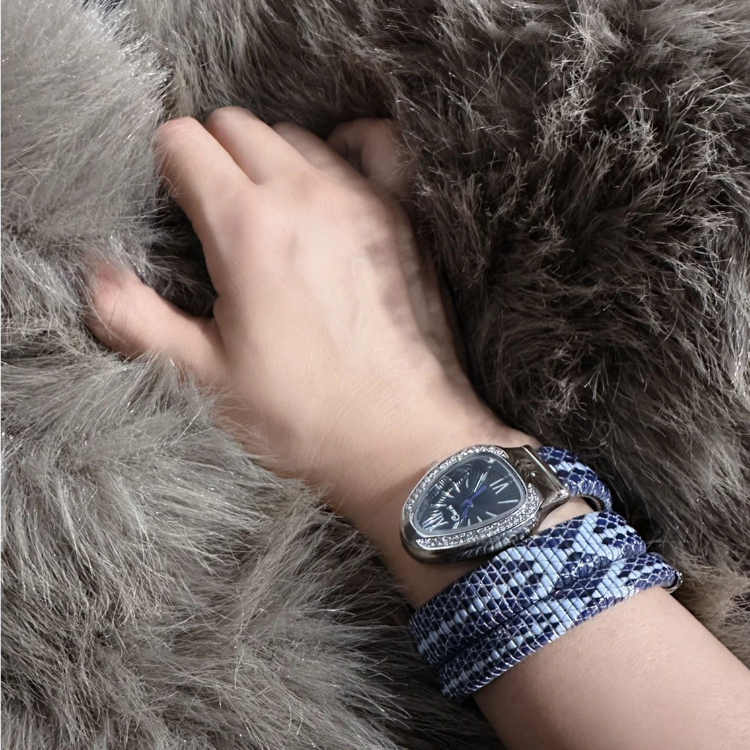 【蛇镯】手表气质时尚女士简约潮流个性腕表女款百搭