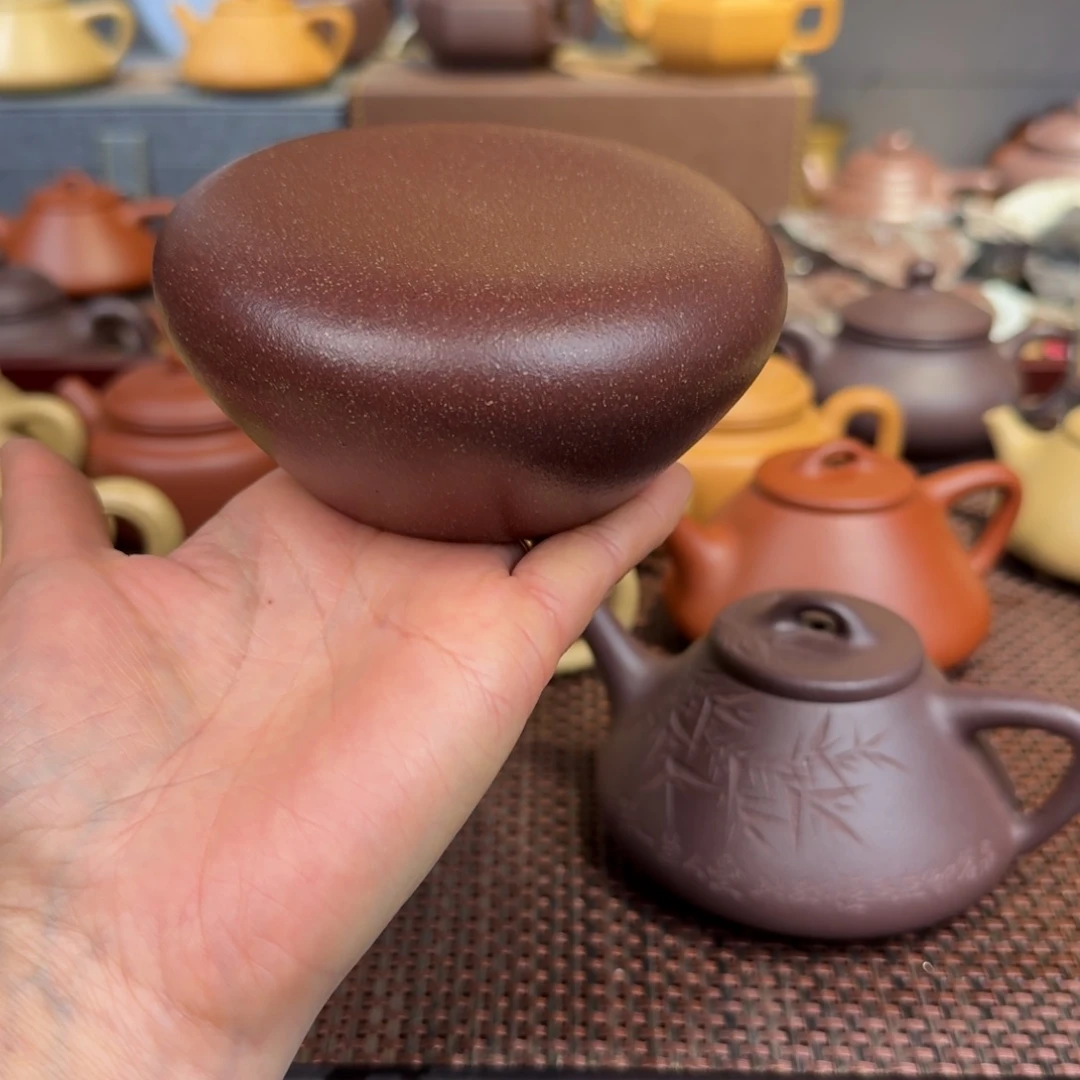 段泥茶壶桃花泥半手团购预售