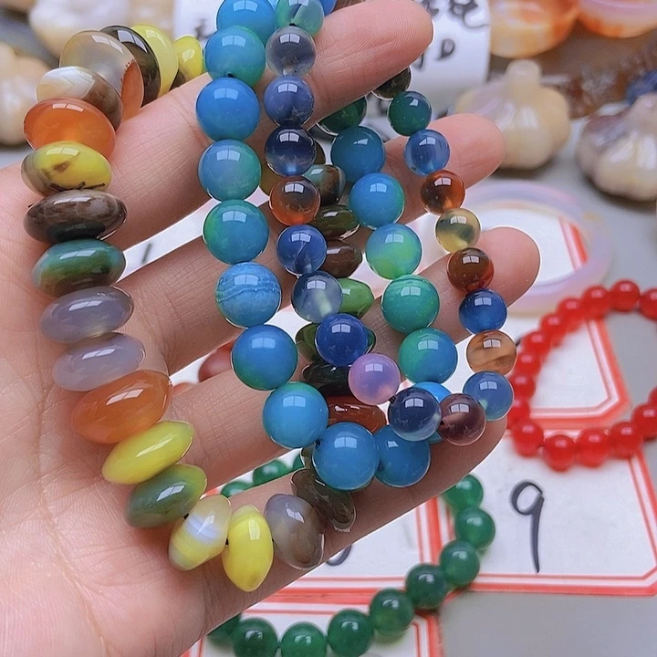 【闪购商品】未镶嵌玛瑙/玉髓珠宝半成品一**飞