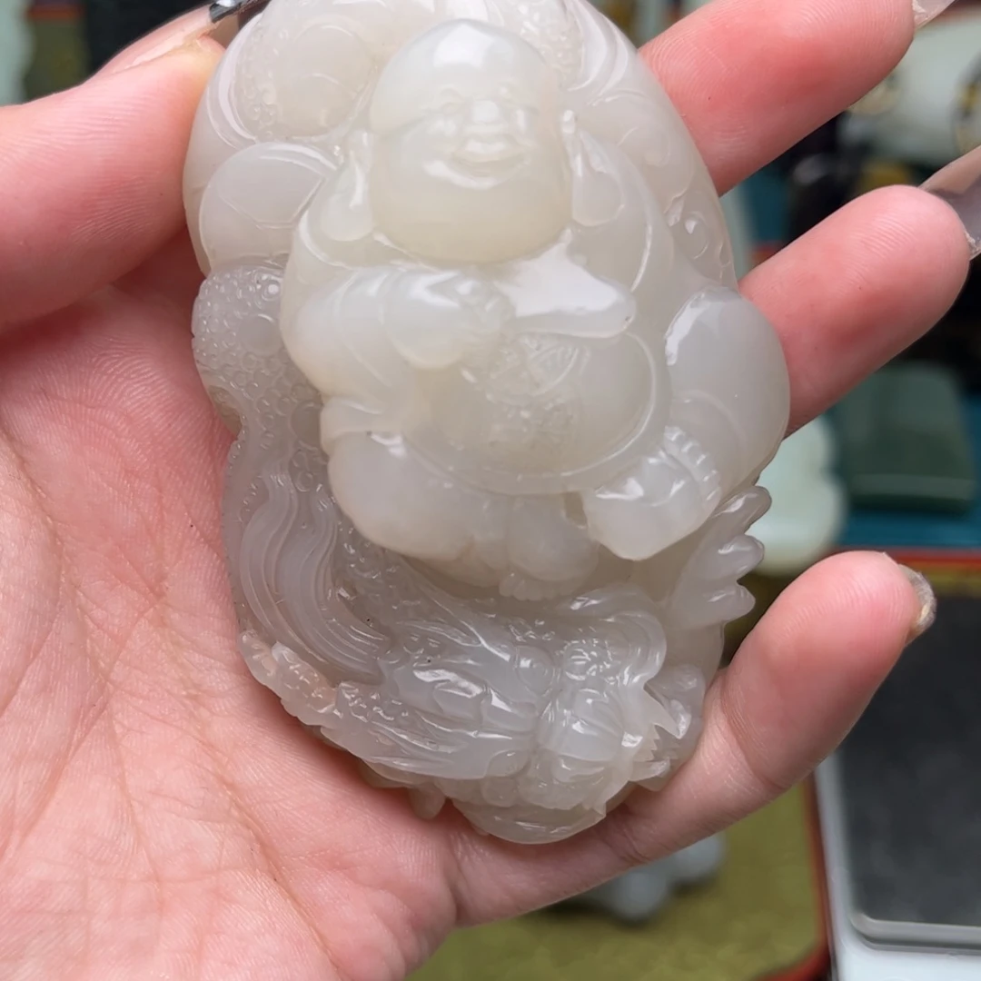 和田玉（糖玉）未镶嵌挂件