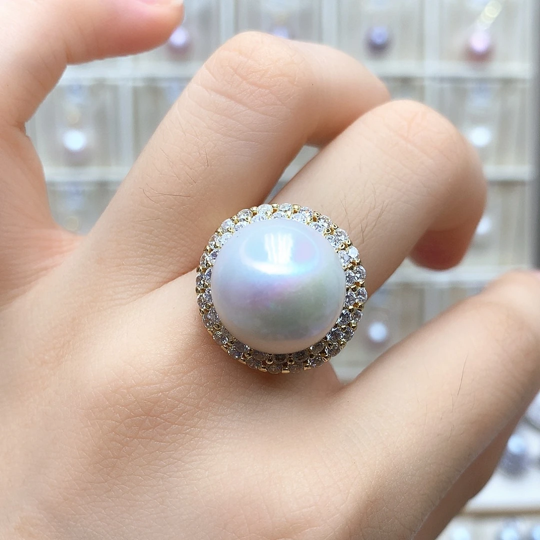 淡水珍珠合金颈饰