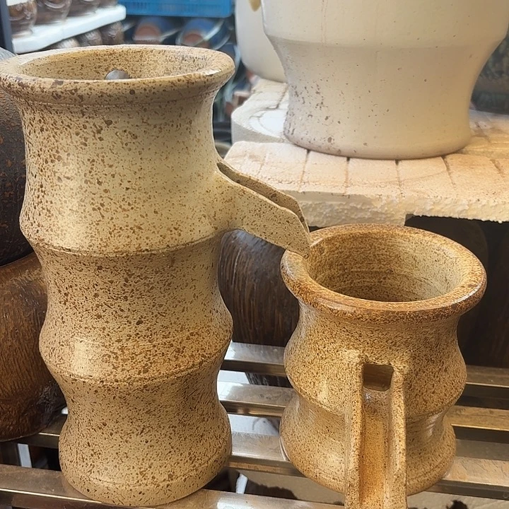 粗陶口径13/25，12/14进水口1.6厘米