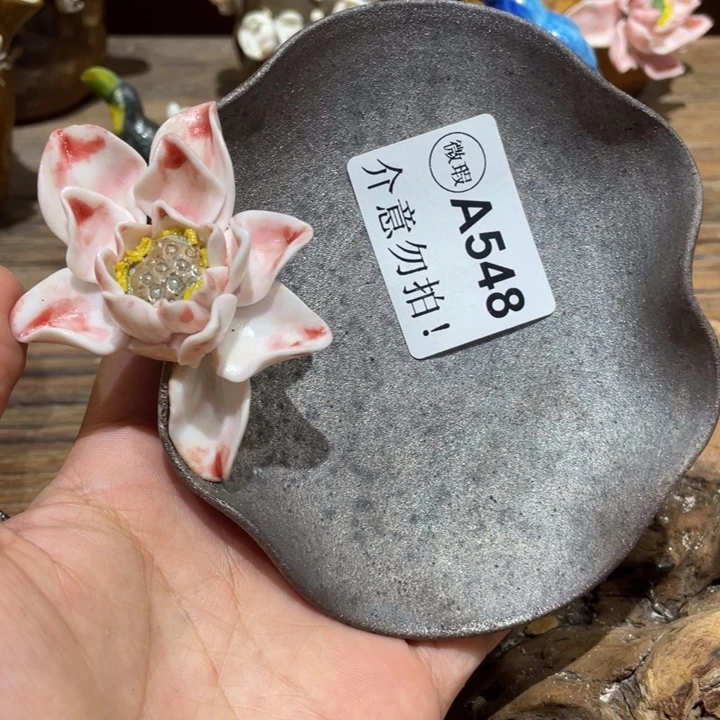 暴****手工制作陶瓷茶具茶杯青蛙