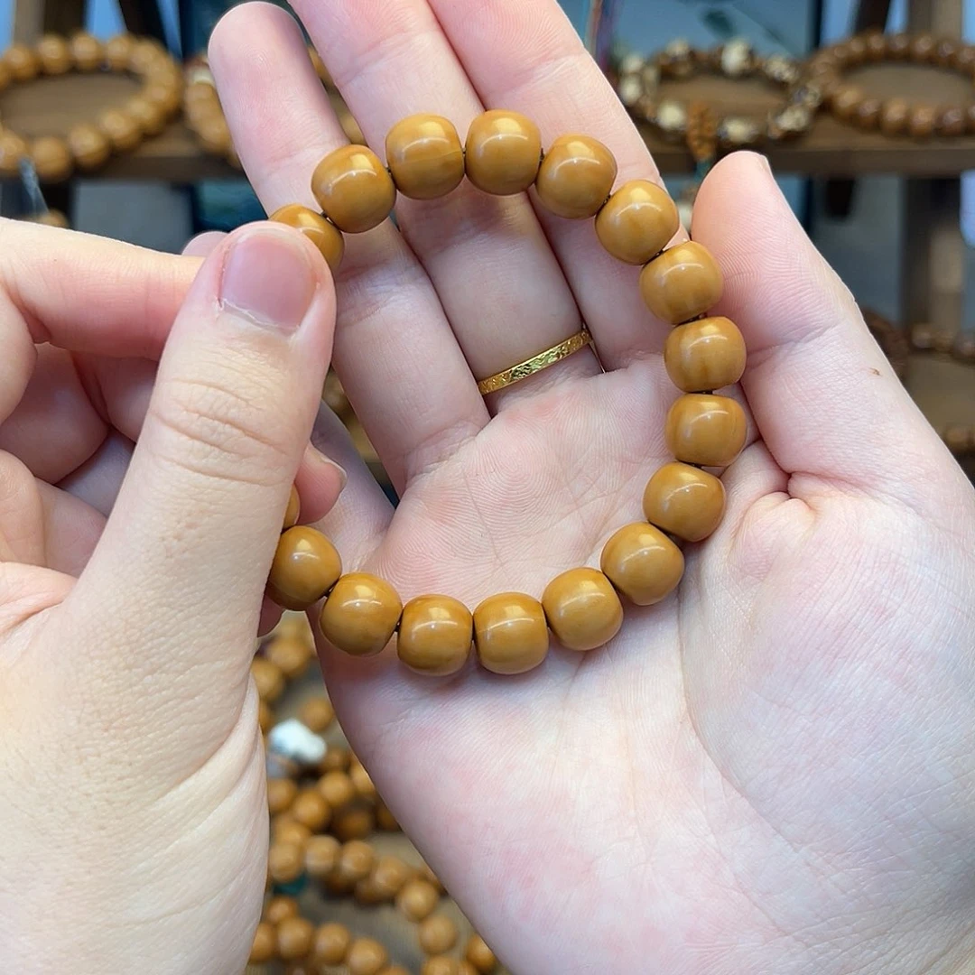 猴头核桃手串E*d素圈手串