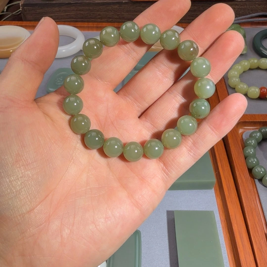 和田玉手链未镶嵌