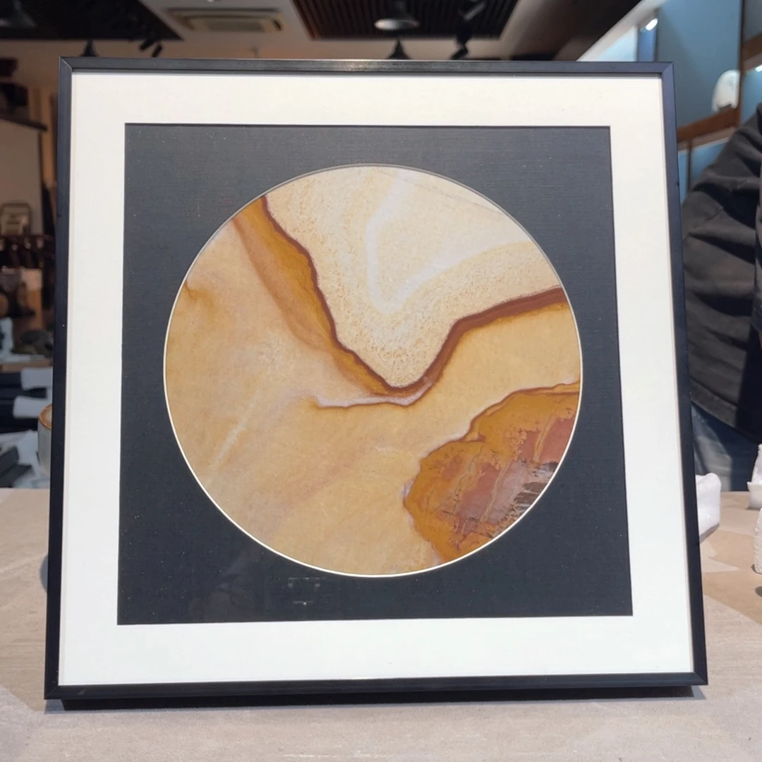 彩石30/30 三峡清江画面石