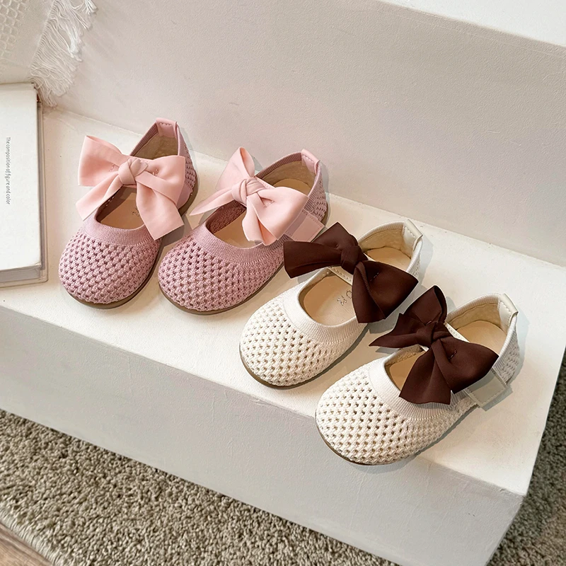 女童透气凉鞋2025夏季儿童鞋子女孩网鞋百搭镂空宝宝小公主洞洞鞋