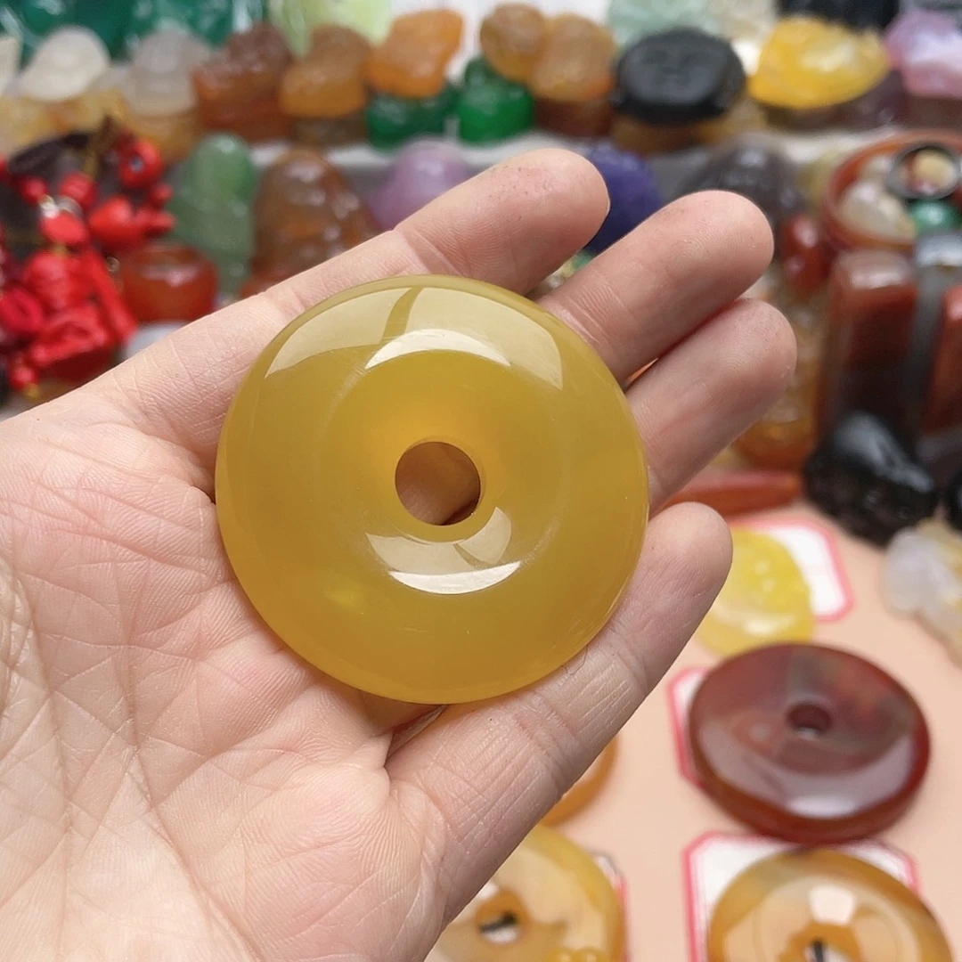 玛瑙/玉髓颈饰合金元*姐