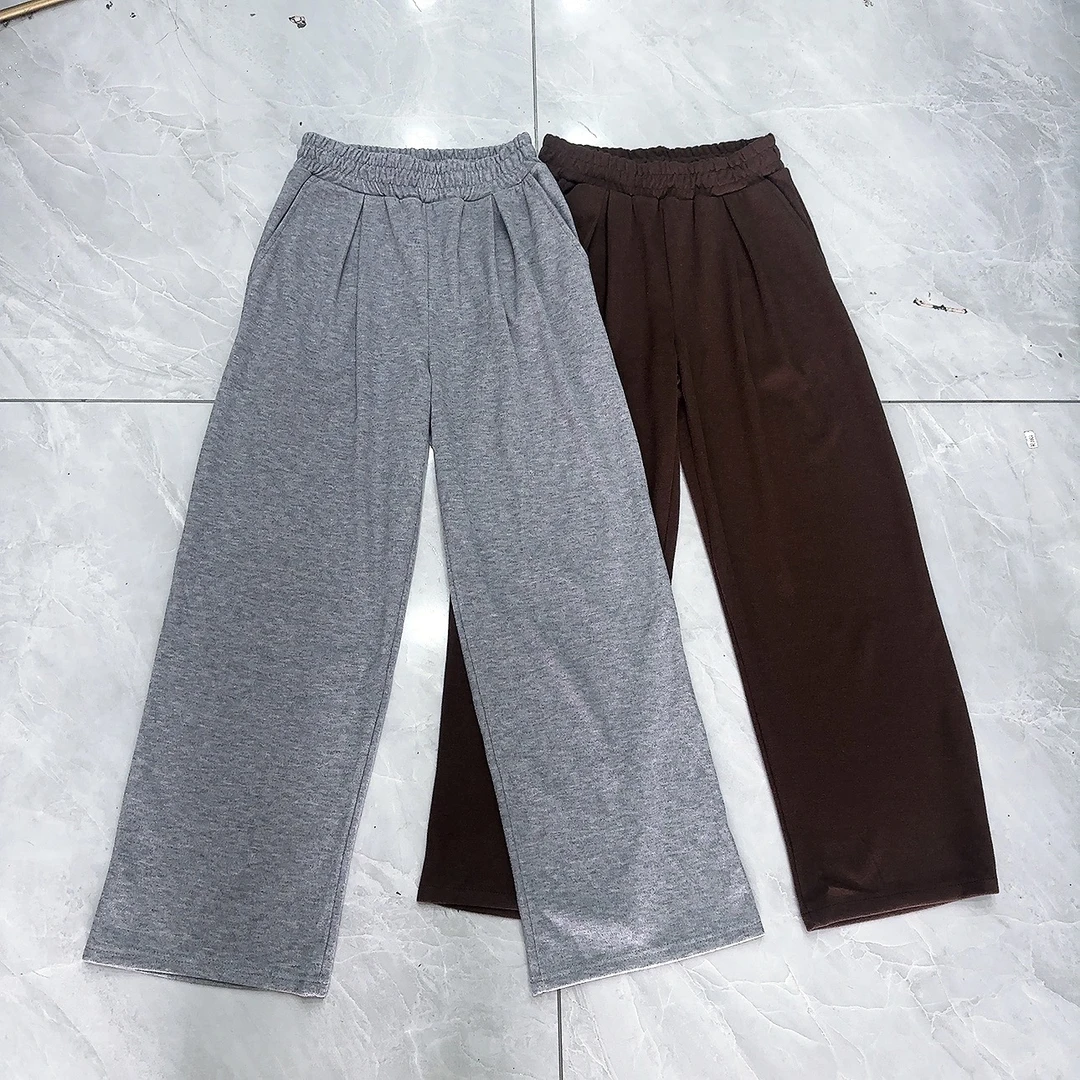 718 新款垂感慵懒舒适阔腿休闲裤舒适休闲裤子女