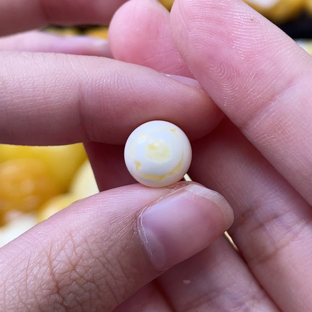 蜜蜡未镶嵌珠宝奇石b*e圆珠9.6mm