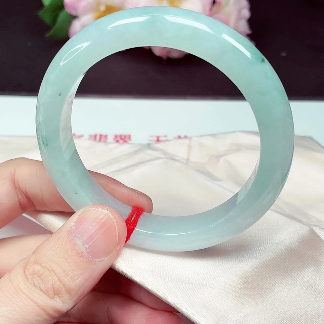 翡翠未镶嵌手镯60.2圈