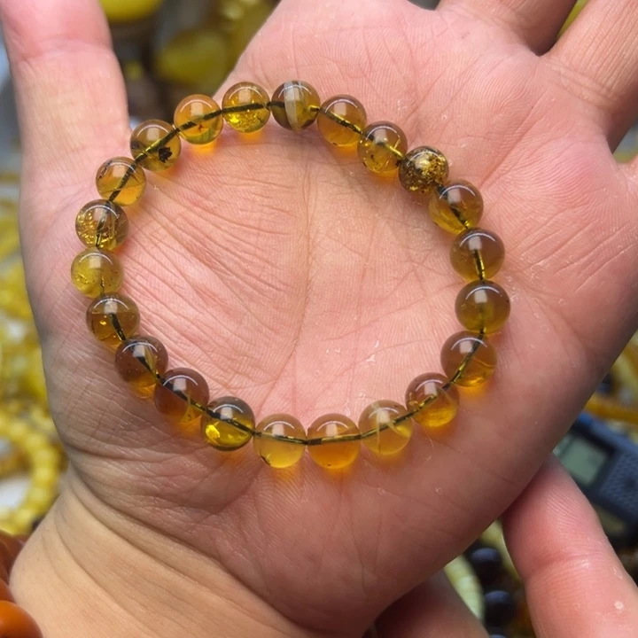 琥珀未镶嵌珠宝奇石