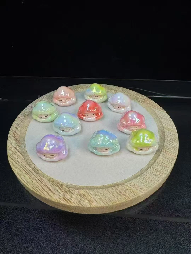 【九宫格】小号电镀晕染云朵diy饰品摆件