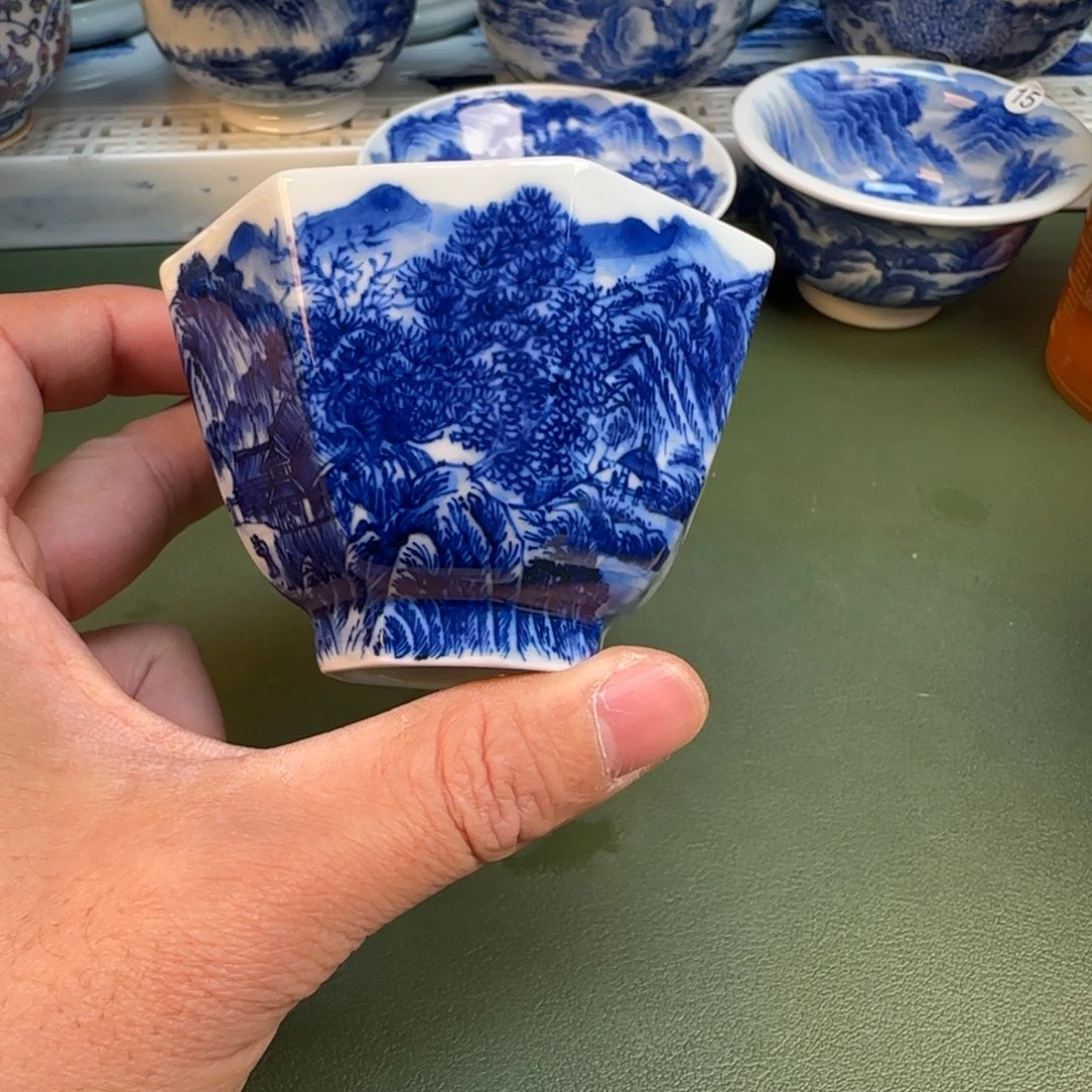 纯手工纯手绘茶具石头27