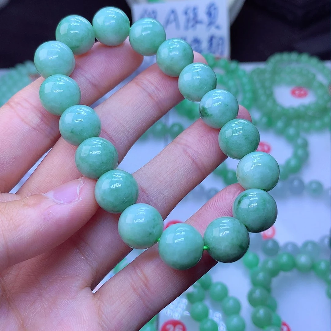 翡翠毛衣链未镶嵌卡12