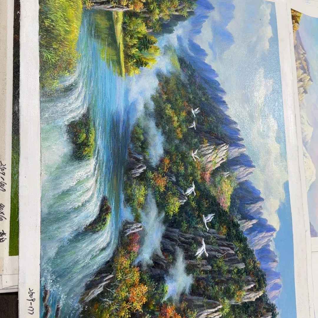 油画你在我心里是个