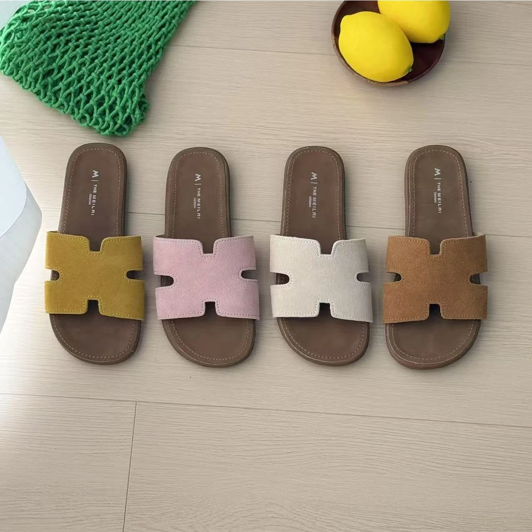 休闲平底拖鞋8999-9【7788桃子3】