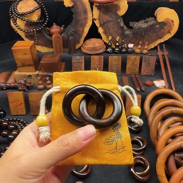 枣木雷枣玉化刻十字