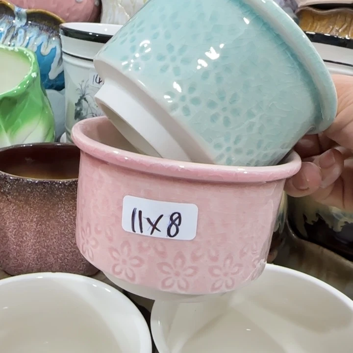 凑9块包邮，多肉绿植花盆，有孔