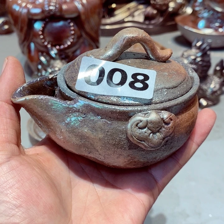 柴烧茶具陶瓷杯子