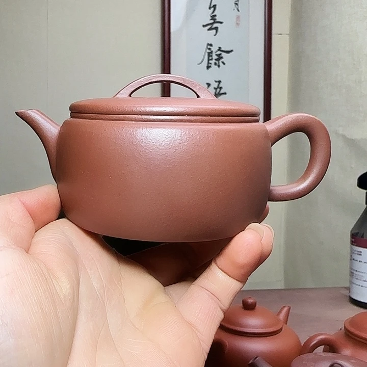 紫砂茶壶峇*木宜兴紫砂工艺
