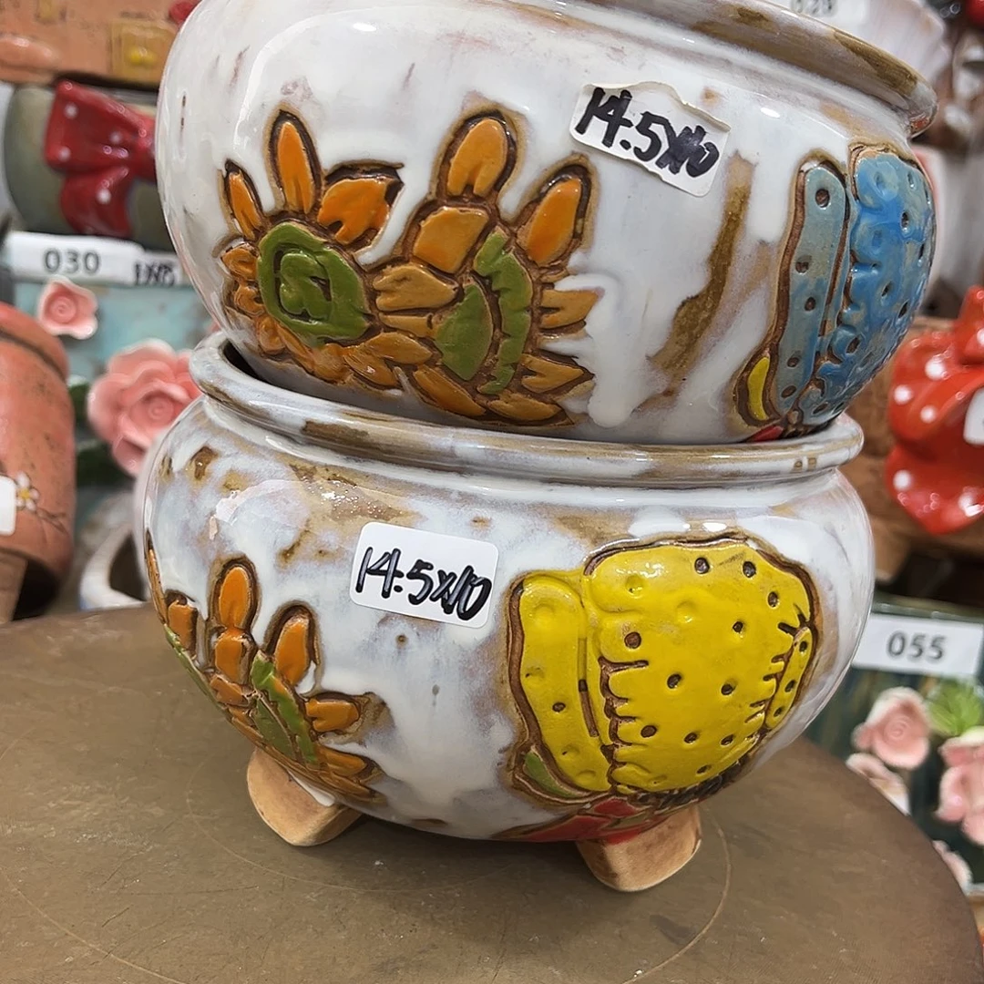 粗陶多肉花盆花盆