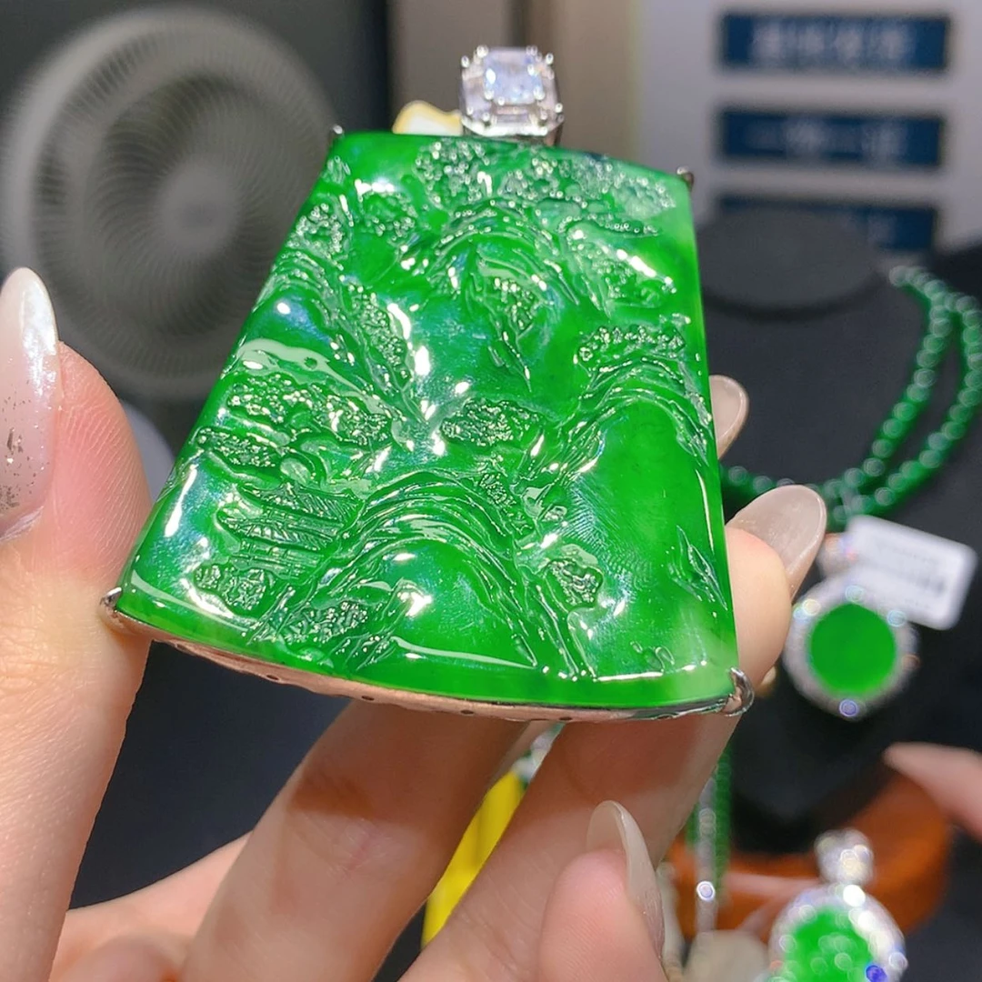 【闪购商品】颈饰未镶嵌翡翠8柒姐