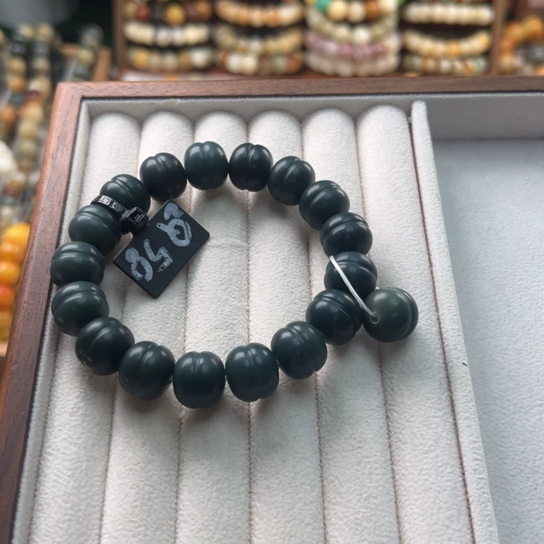 菩提根/象牙果手串卡13夹心汉堡干磨全品