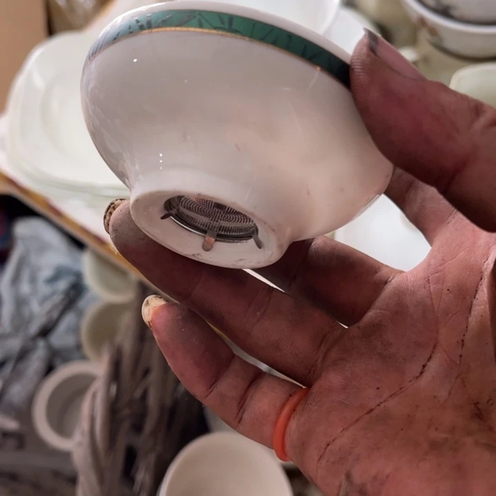 用***6骨瓷茶漏一个随单