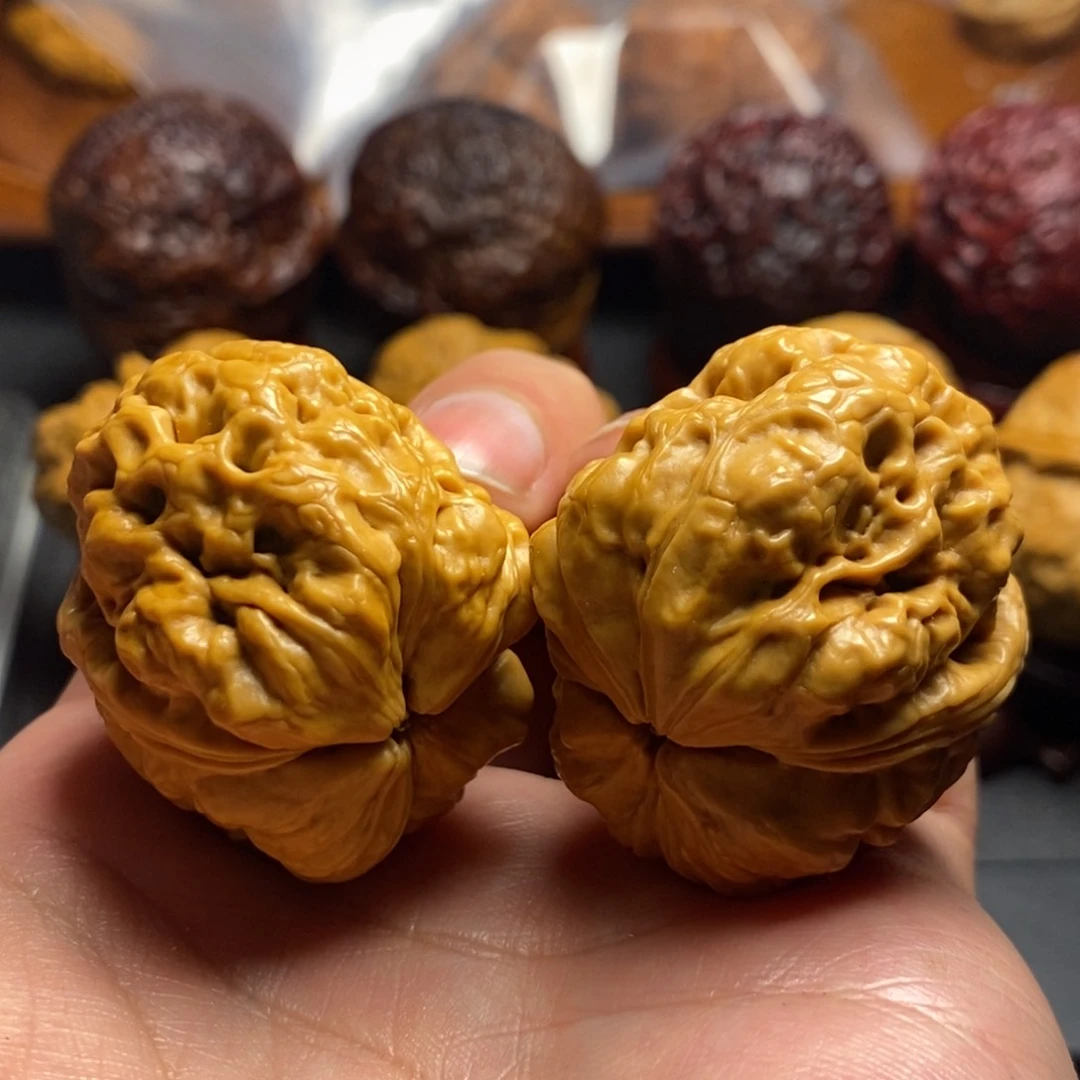 文玩核桃把件38尺灭霸蟾王