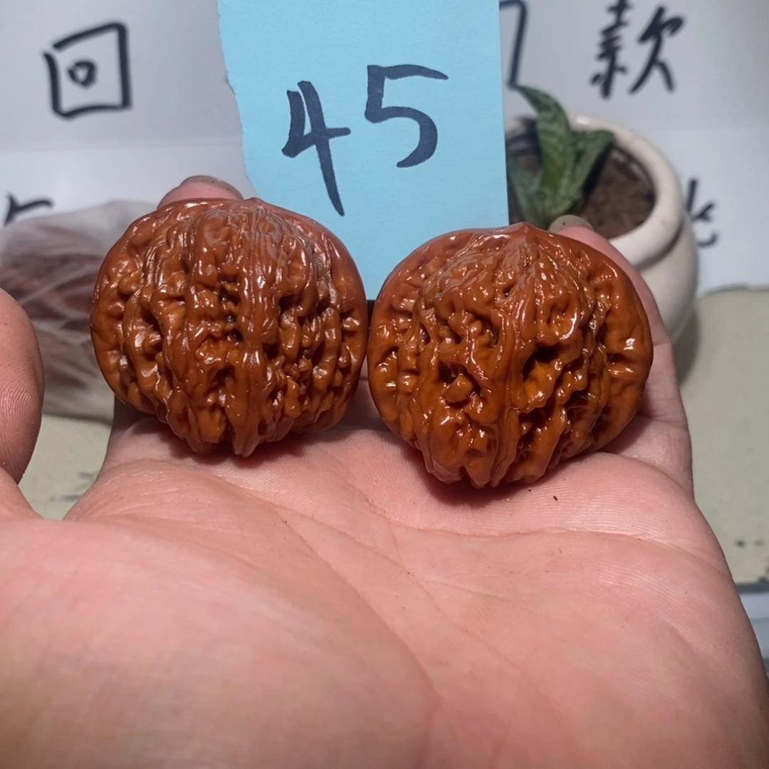 文玩核桃把件39四座楼