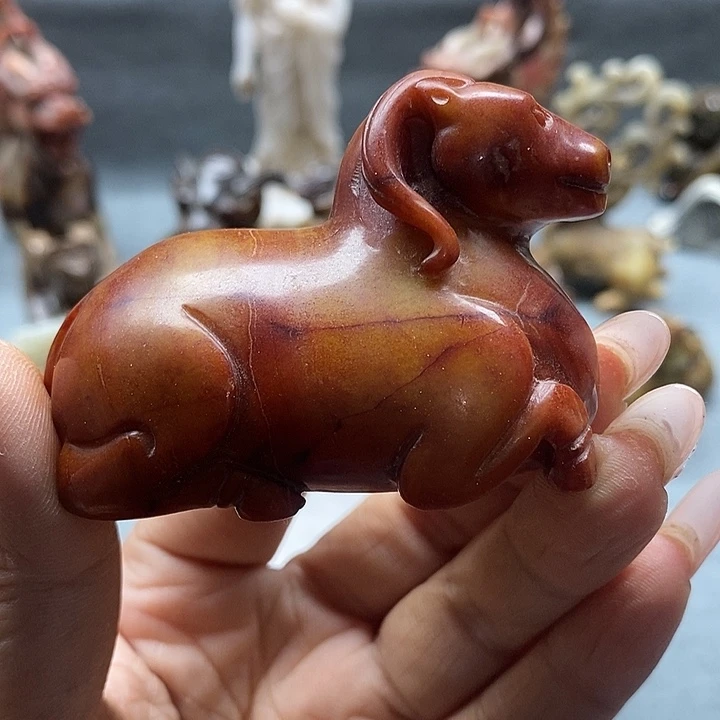 中***风和田玉未镶嵌挂件