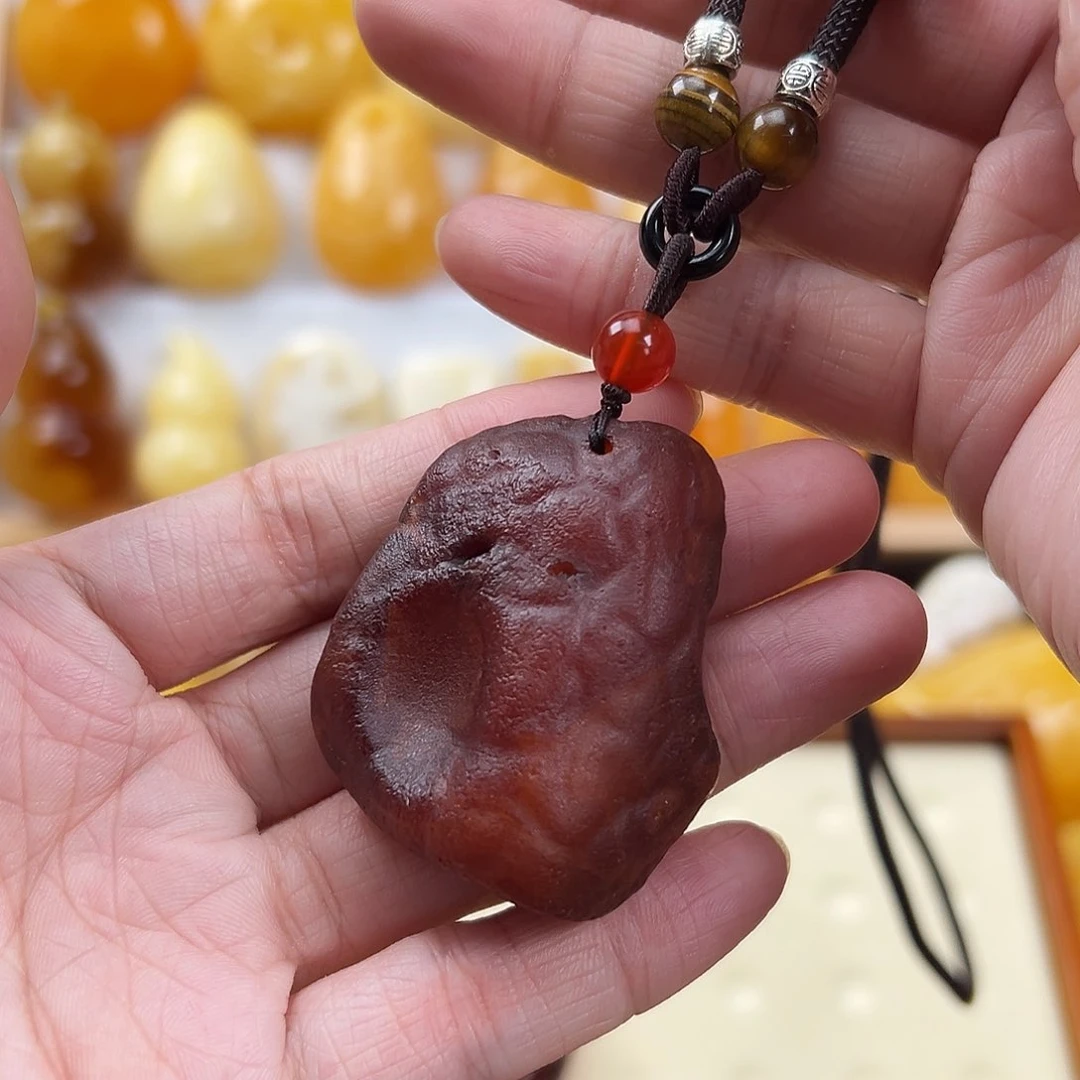 蜜蜡颈饰未镶嵌蜜蜡