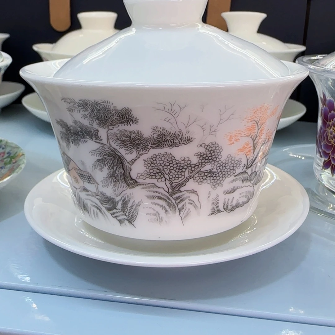 这些盖碗真好看！！！