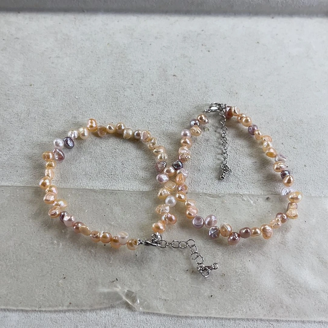 淡水珍珠手链未镶嵌【纯恬】多样性发货