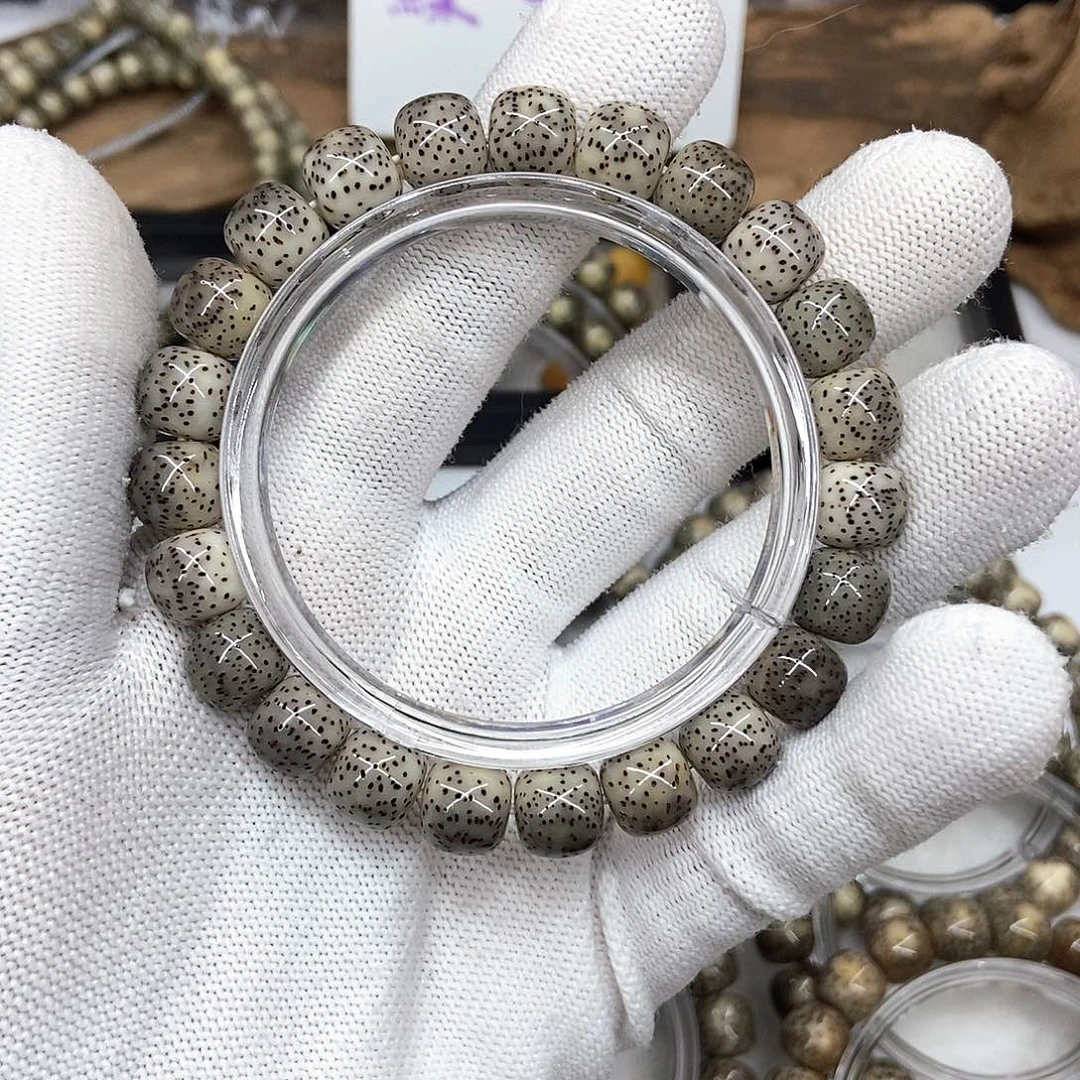 星月菩提吊坠奶奶灰，灰冰