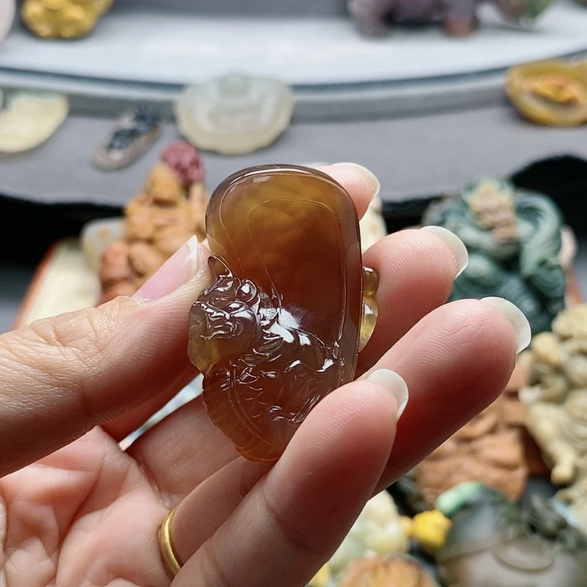 【闪购商品】未镶嵌吊坠定制玛瑙