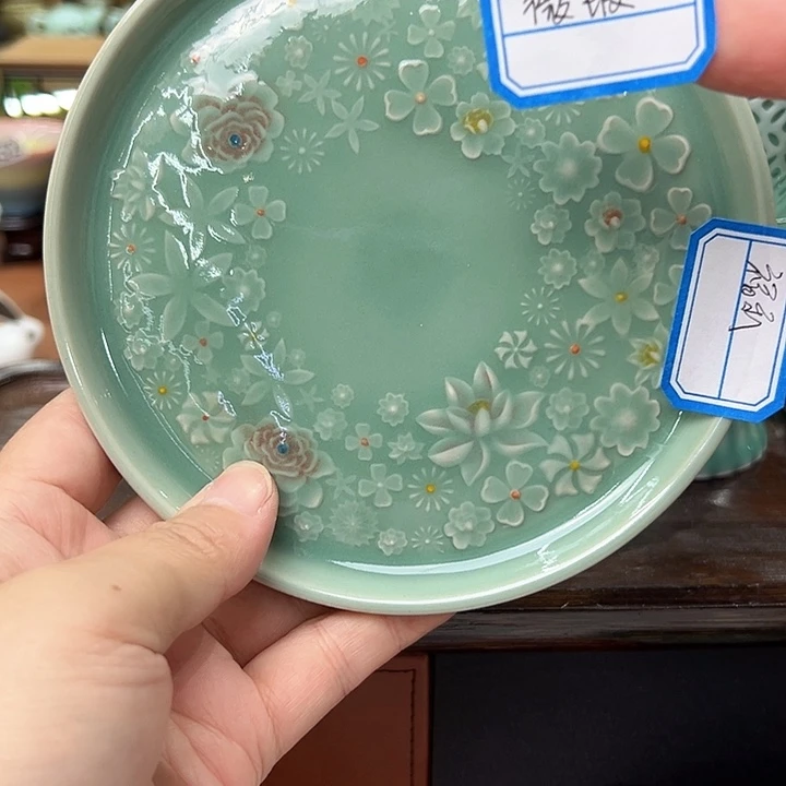 温*厉龙泉敬悦青瓷品茗杯