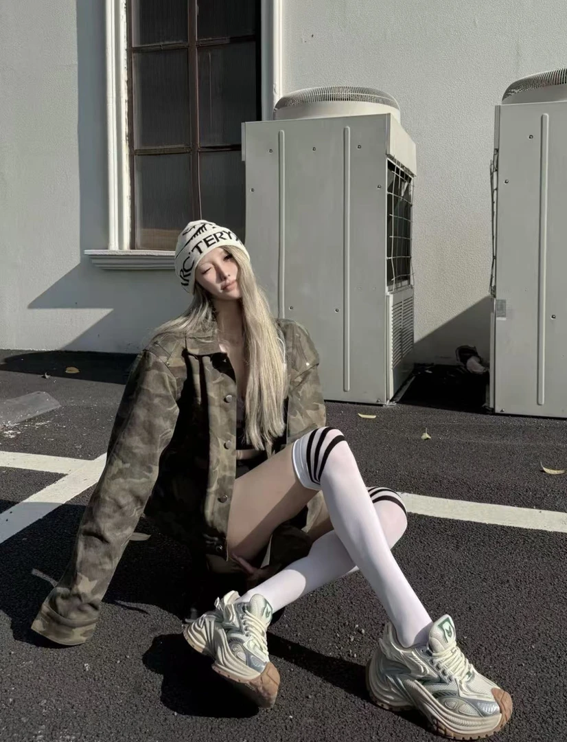 【林心如同款】响尾蛇老爹鞋增高夏季穿搭男女运动透气休闲鞋