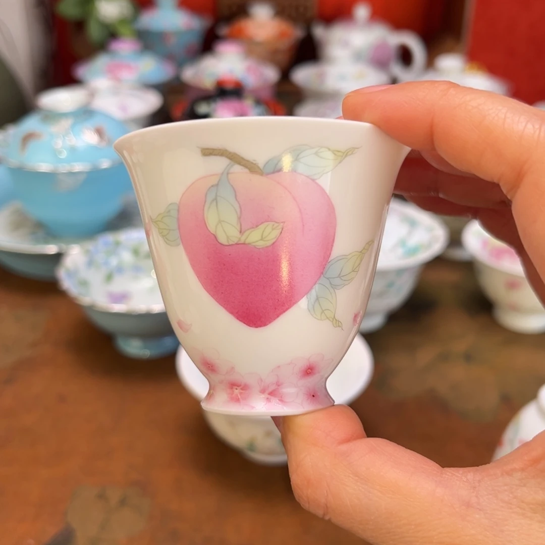 景德镇纯手绘陶瓷茶具