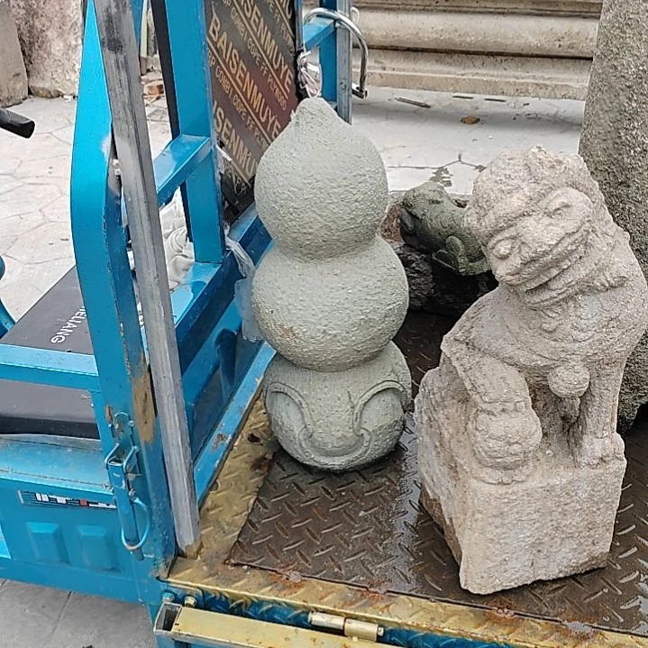 砖雕山**景青石葫芦年纪不大800包邮