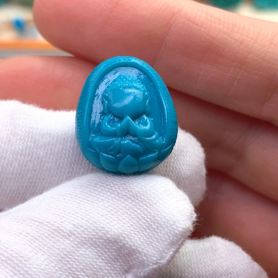 未镶嵌绿松石无相宝宝佛