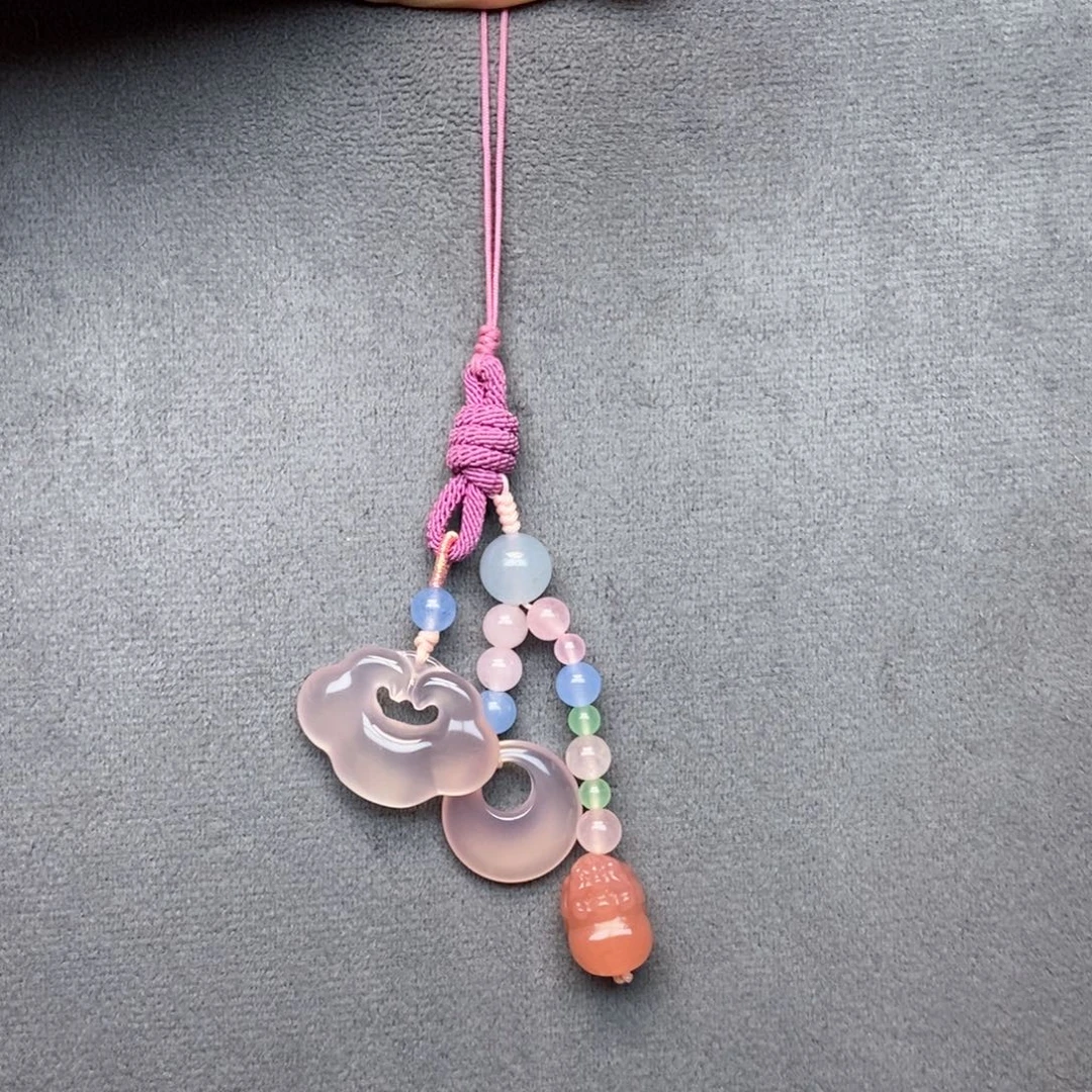 杏***子未镶嵌车挂玛瑙/玉髓