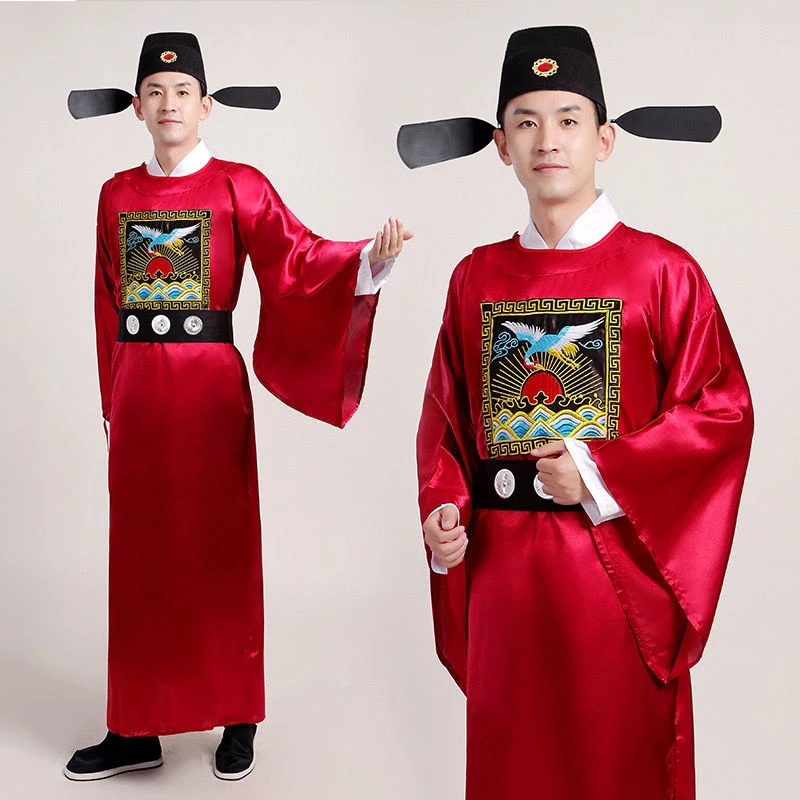 朝朝官服汉服男女成人礼古代大臣国学服装话据直播影视演出服