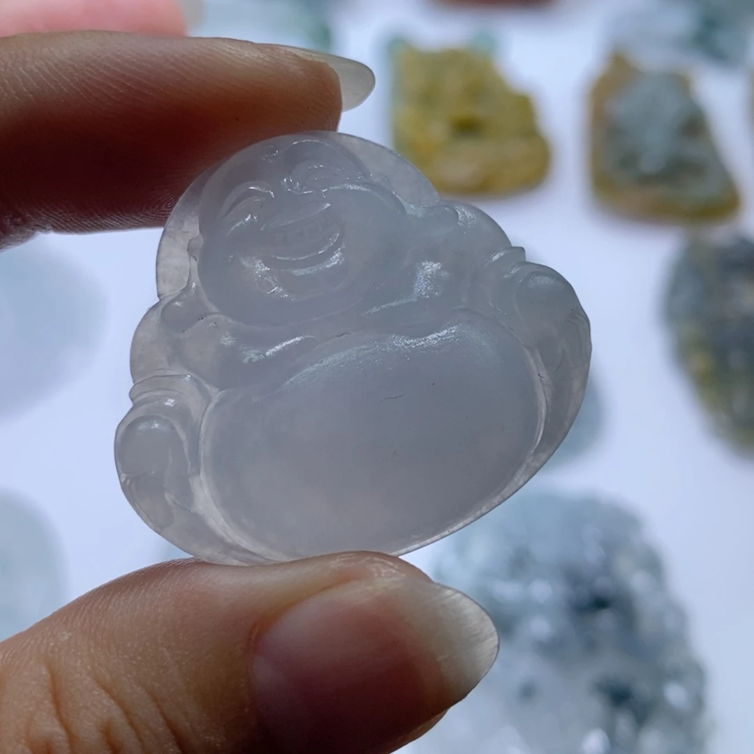 未镶嵌定制翡翠毛货
